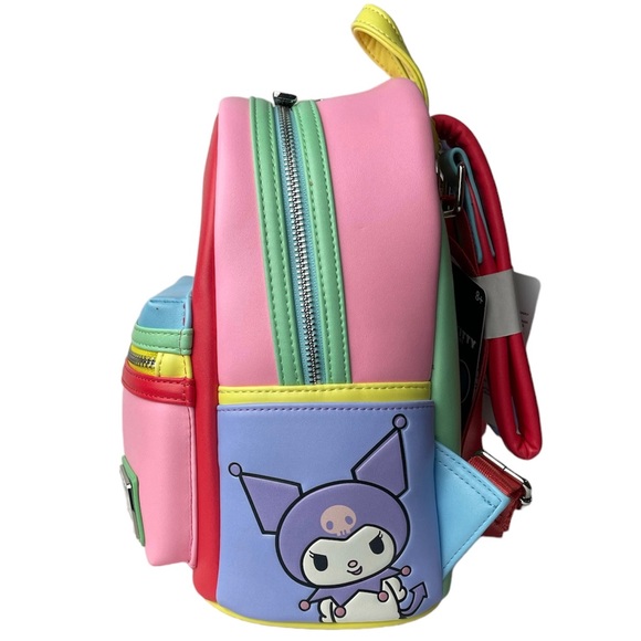 SANRIO Hello Kitty and Friends Color Block Mini Backpack main image 4